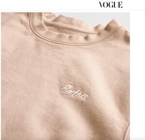 LOOMSTATE X Chipotle EXTRA Avocado Dye Pink Sweatshirt Organic Cotton XL X-Large